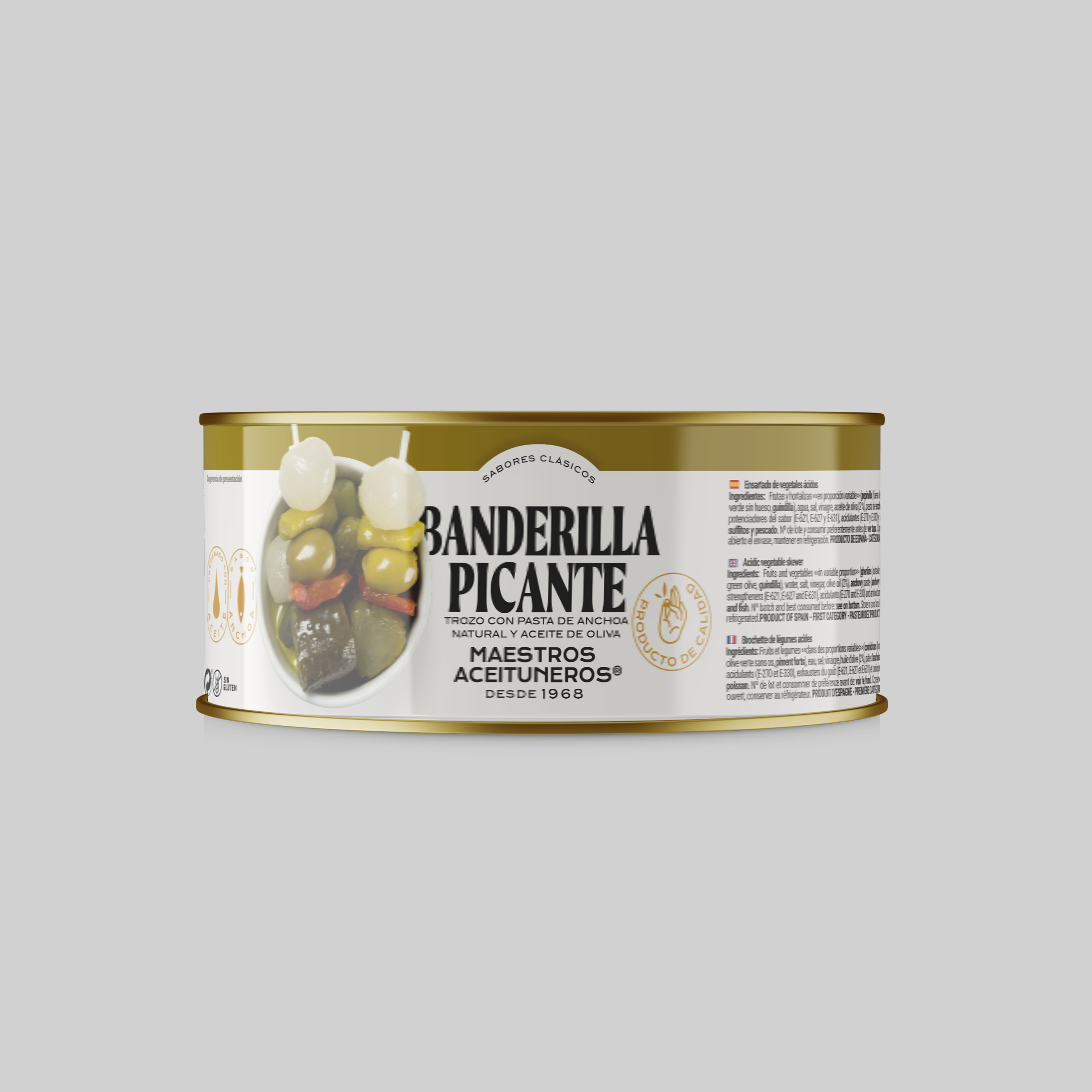 Banderilla picante anchoada