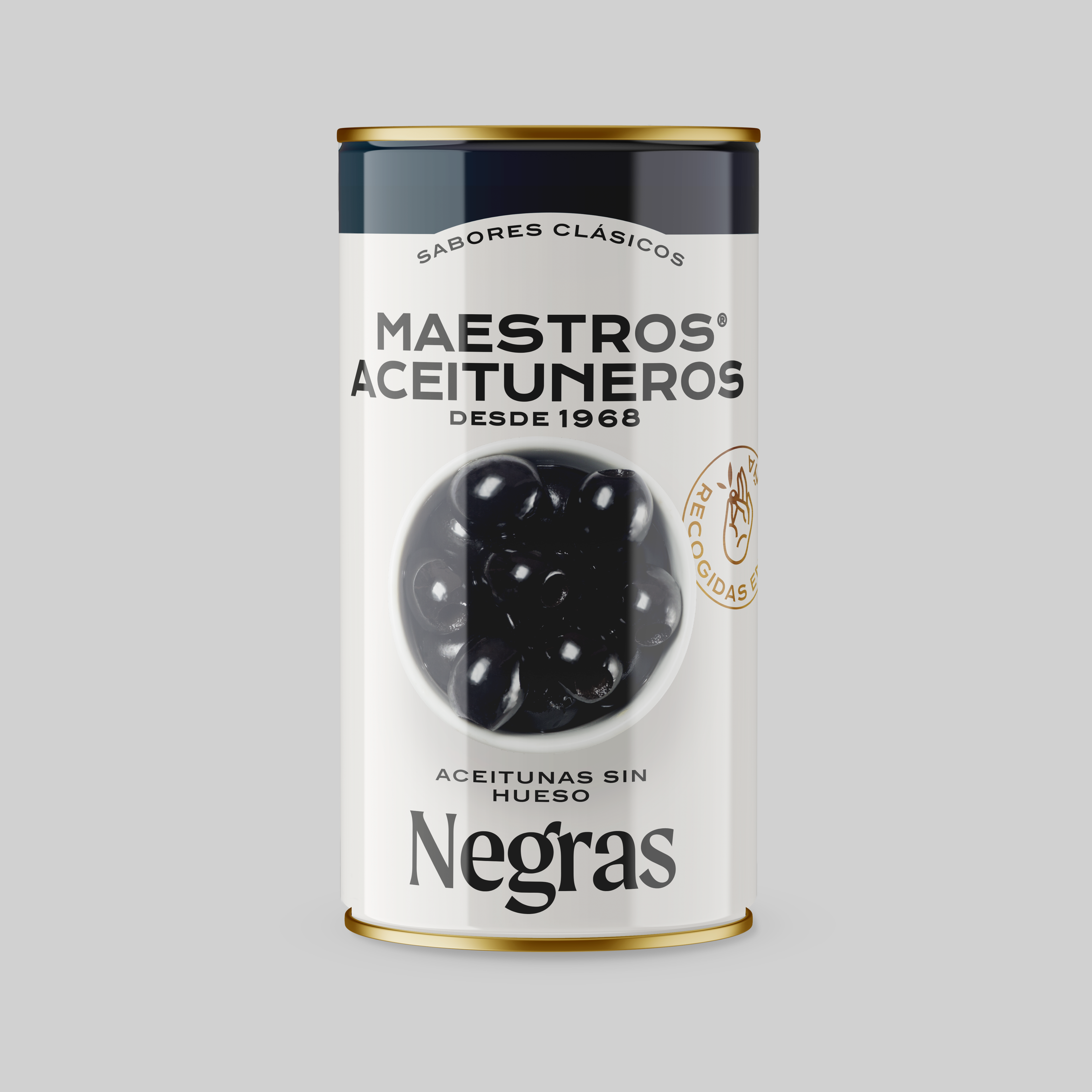Aceitunas negras sin hueso