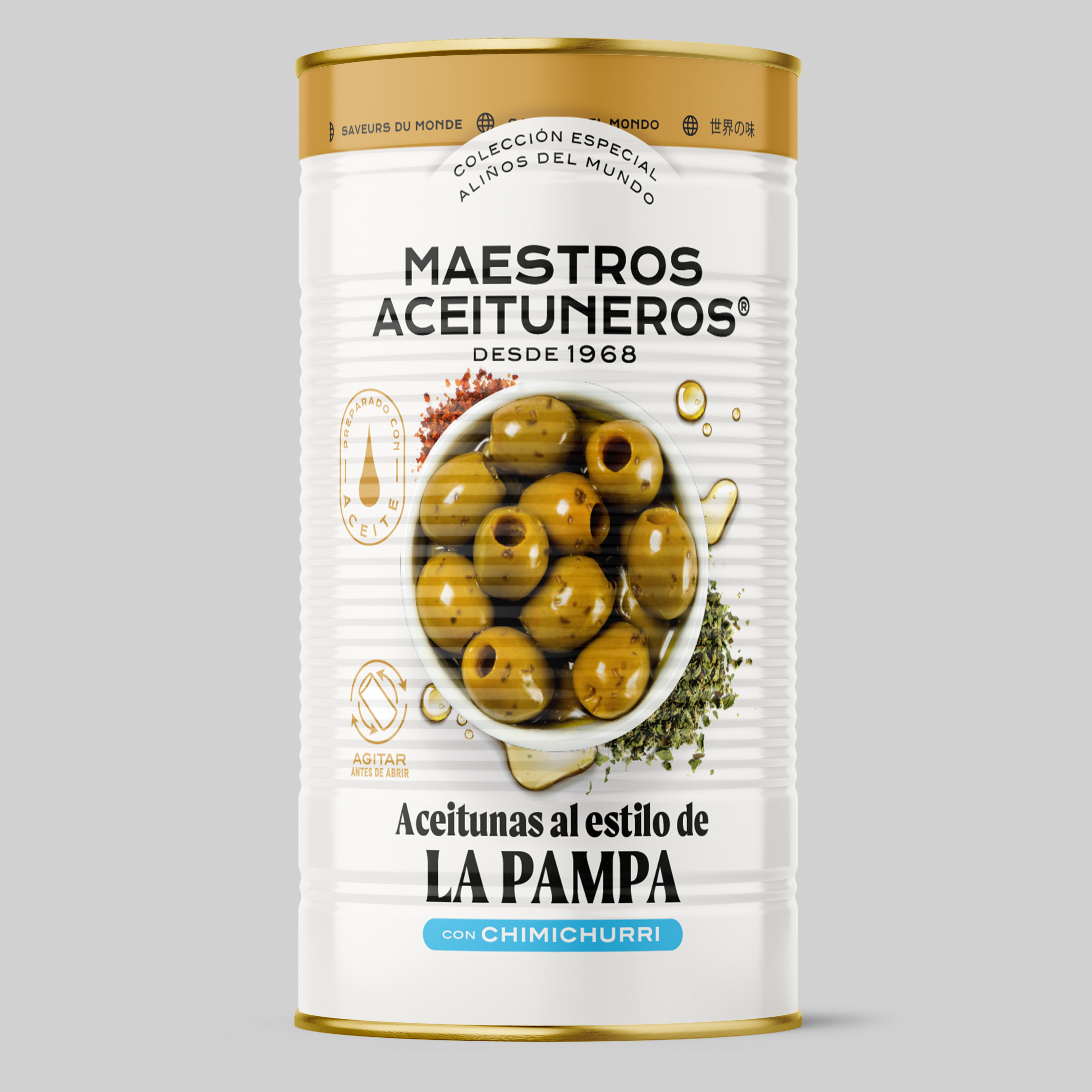 Aceitunas al estilo de la Pampa