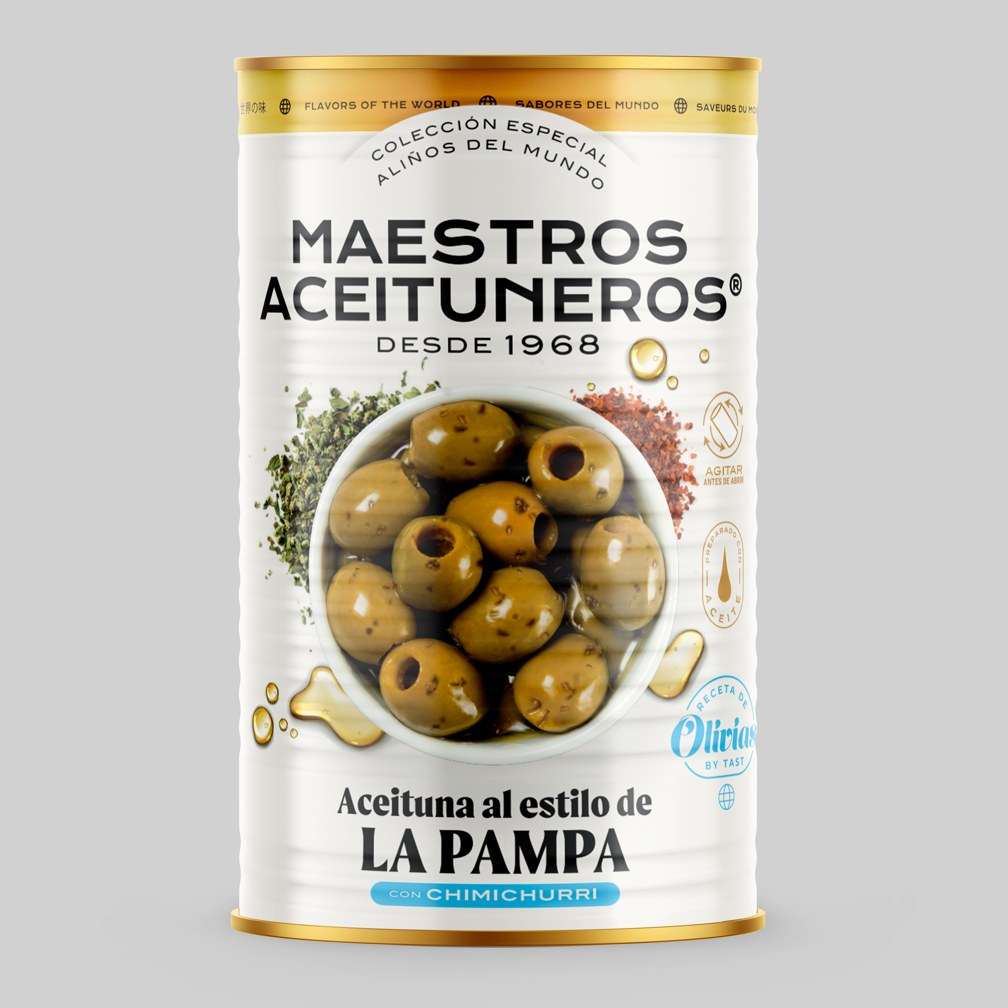 Aceitunas al estilo de la Pampa