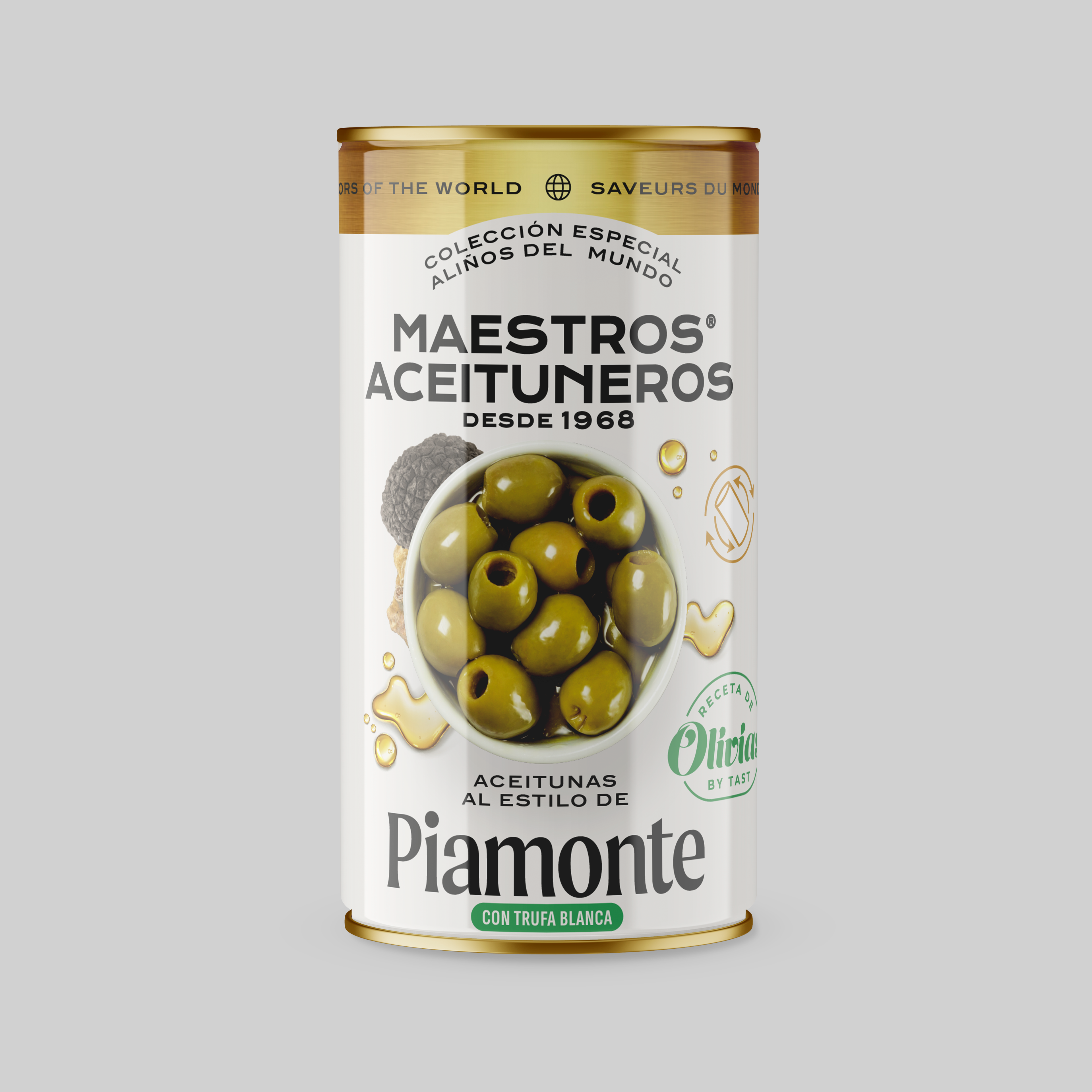 Aceitunas al estilo de Piamonte